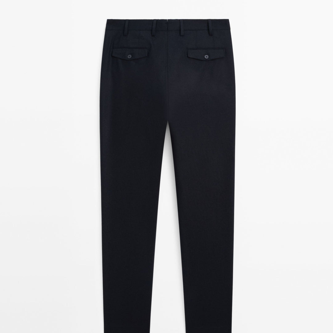 Moudda Massimo Dutti - Pantalon habillé flanelle cachemire - Tunisie 5