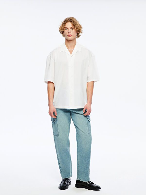 Moudda LC Waikiki - Chemise manches courtes en tissu pour Homme - Tunisie 2