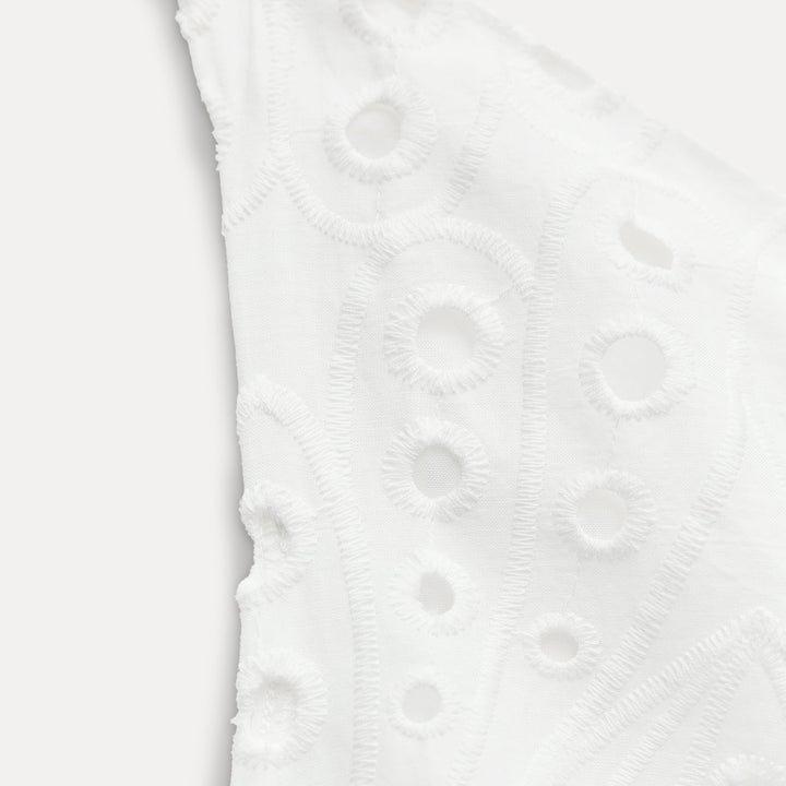 Moudda ZARA - Robe asymétrique Schiffli - Tunisie 3