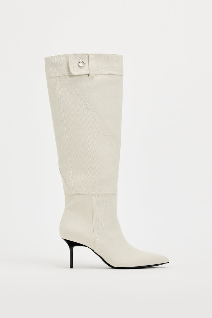 Botte talon denim mode