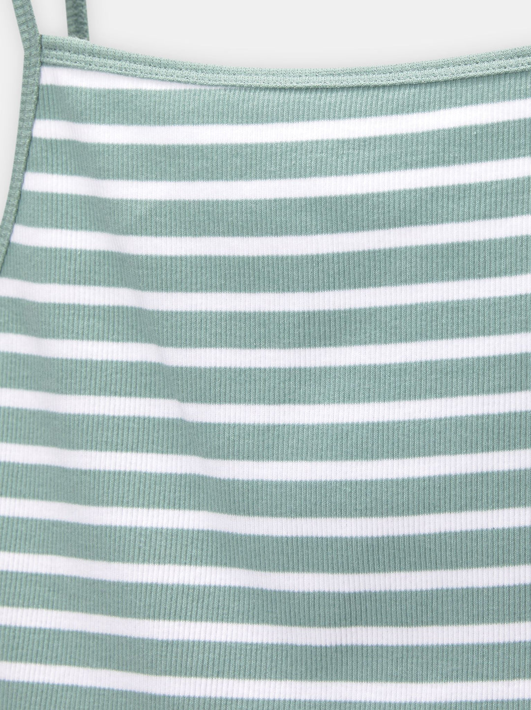 Moudda PULL & BEAR - Top Pacific Rayures Vert Eau - Tunisie 2