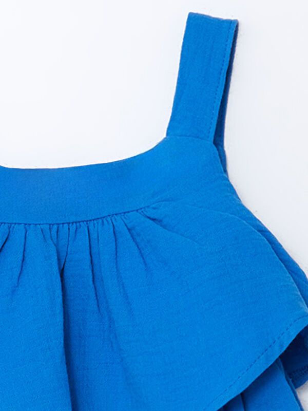 Moudda LC Waikiki - Robe manches courtes en tissu pour Fille - Tunisie 3