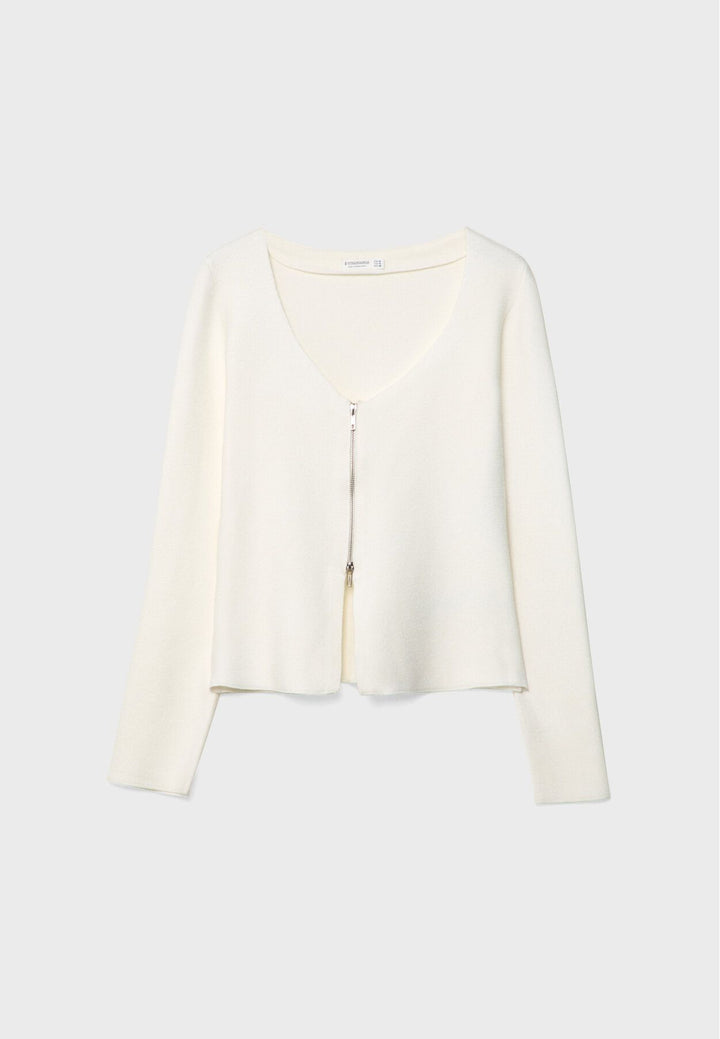 Moudda STRADIVARIUS - Cardigan en Maille à Fermeture - Tunisie 2