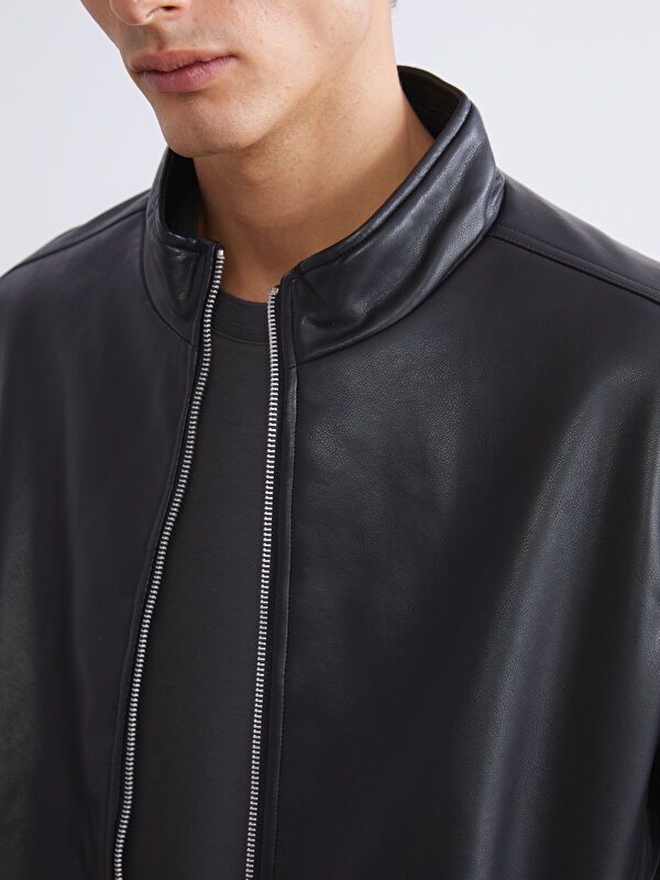 Moudda LC Waikiki - Manteau léger en similicuir pour Homme - Tunisie 4