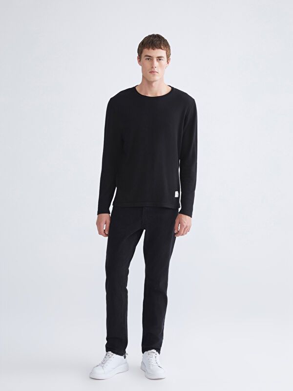 Moudda LC Waikiki - Pull en tricot Homme Noir - Tunisie 2