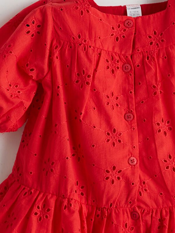 Moudda LC Waikiki - Robe manches courtes en tissu pour Fille - Tunisie 3