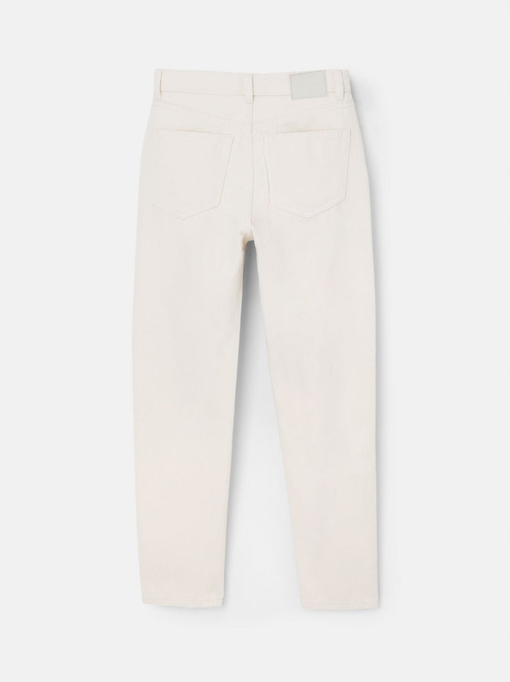 Moudda PULL & BEAR - Pantalon Mom Blanc - Tunisie 1