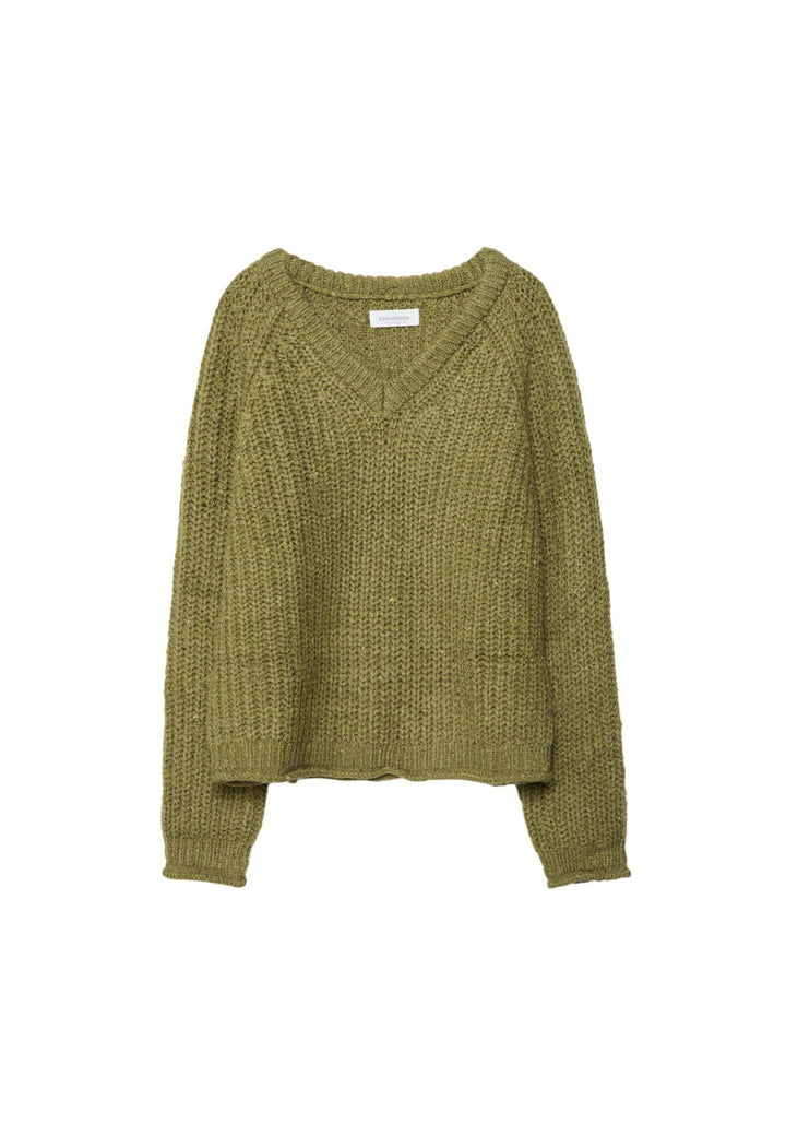 Moudda STRADIVARIUS - Pull en Maille Col V Épais - Tunisie 1