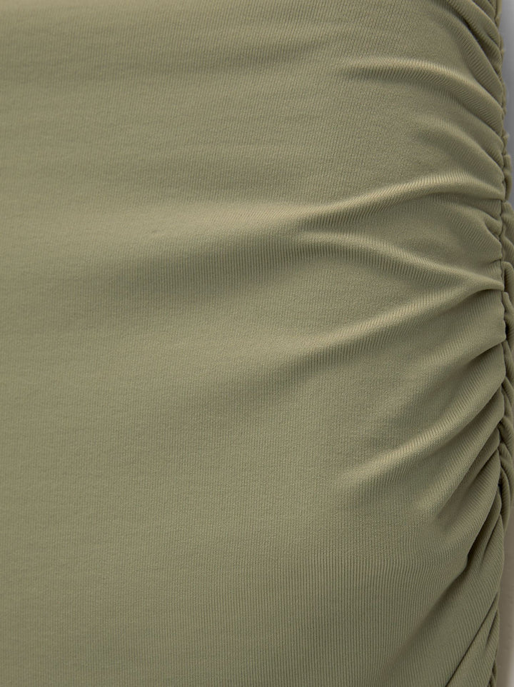 Moudda PULL & BEAR - Jupe Longue Fronces Latérales Polyamide - Tunisie 1