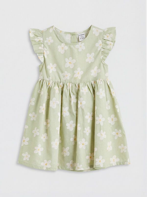 Moudda LC Waikiki - Robe manches courtes en tissu pour Fille - Tunisie 1