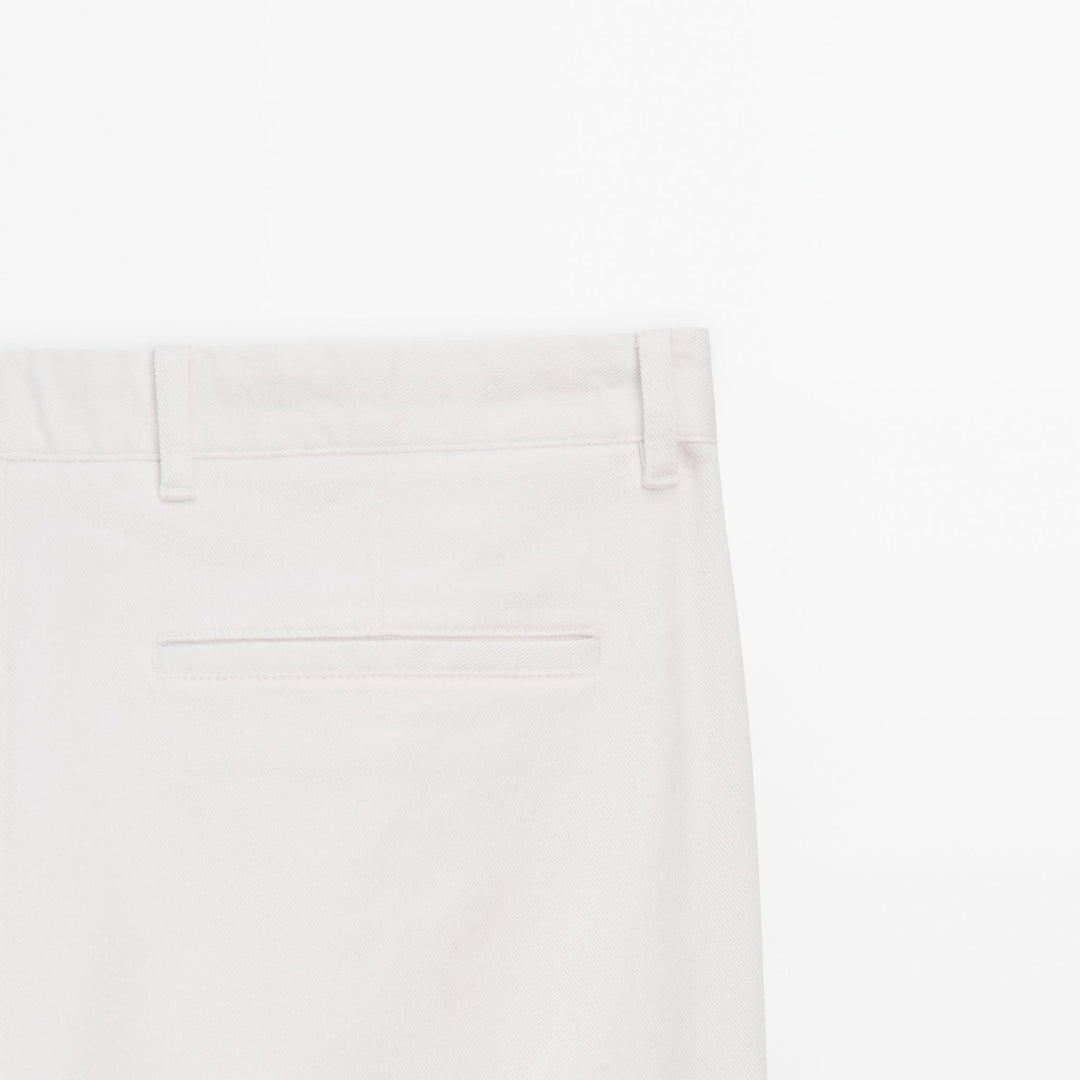Moudda Massimo Dutti - Pantalon détail coutures coupe slim - Tunisie 7