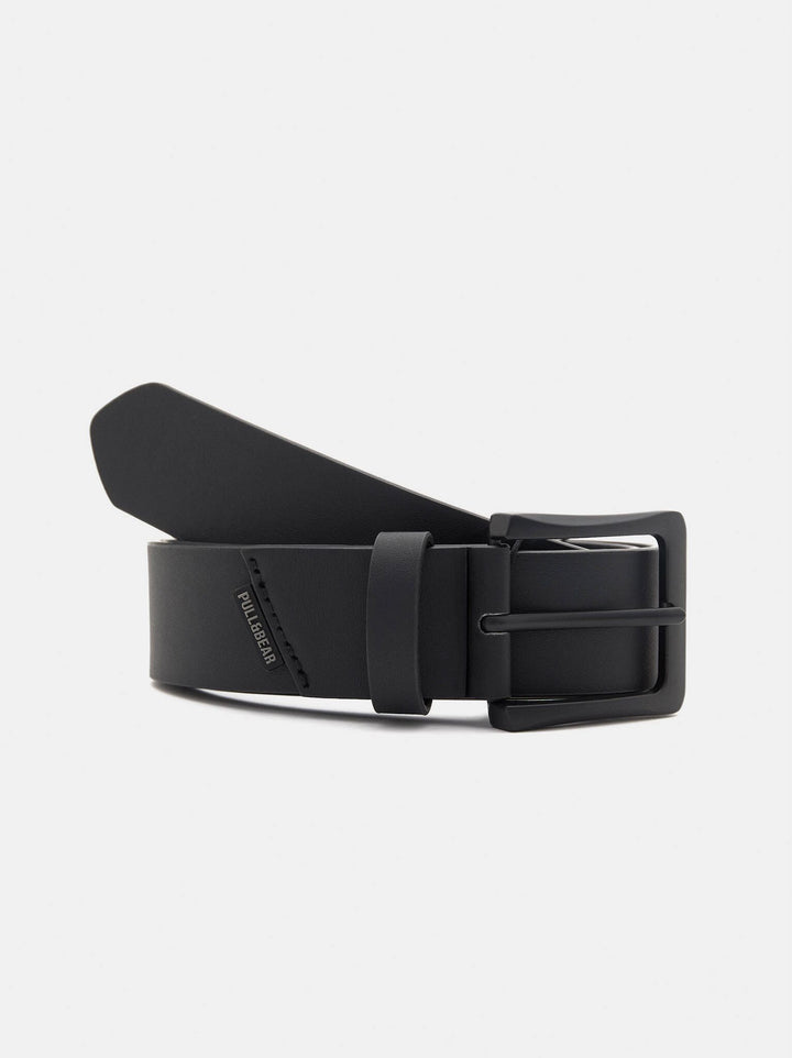 Moudda PULL & BEAR - Ceinture Diagonal Cut avec Logo Label - Tunisie 1