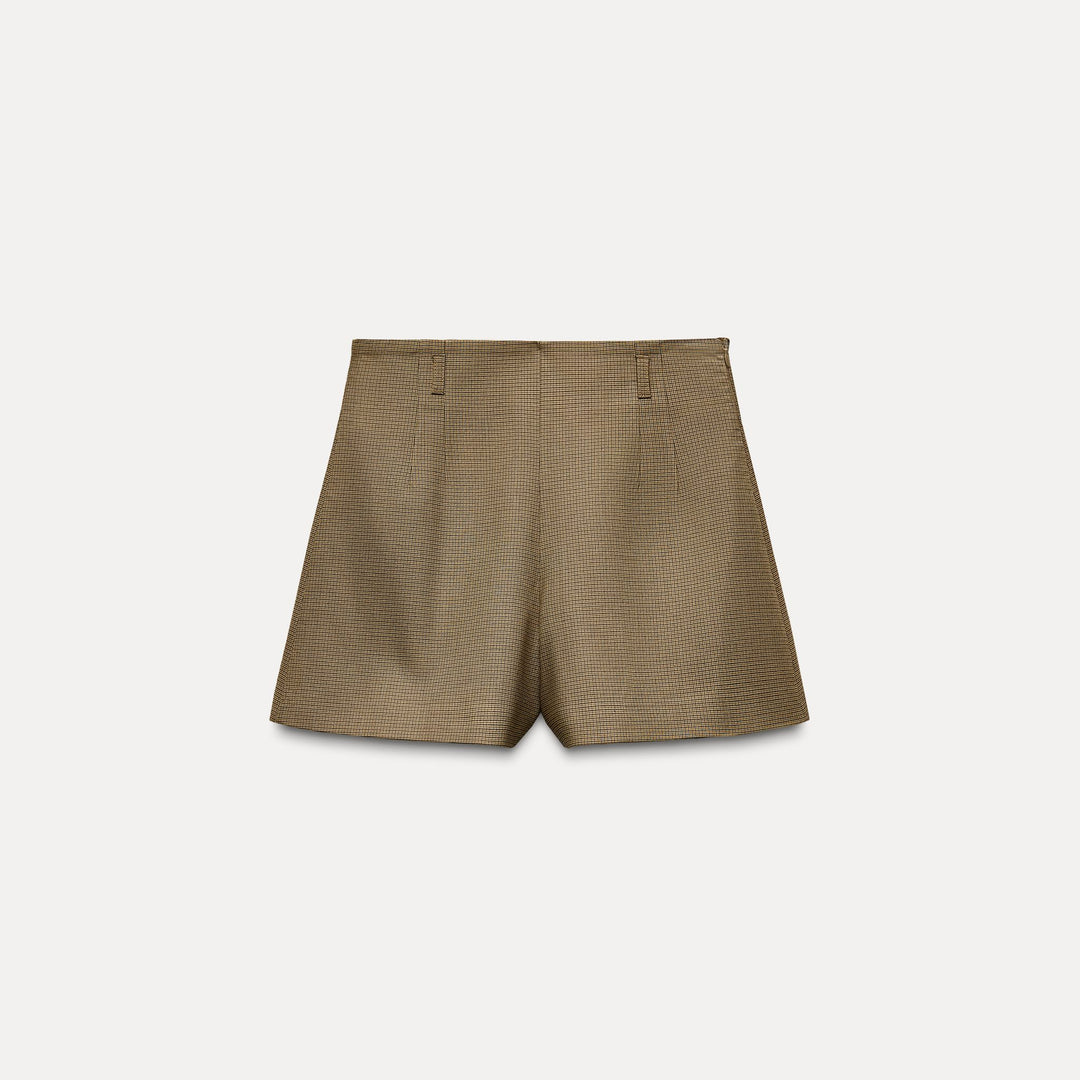 Moudda ZARA - Short taille haute carreaux - Tunisie 2
