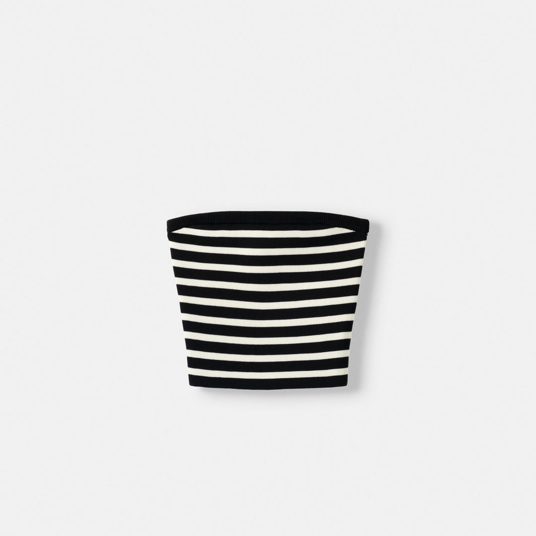 Moudda BERSHKA - Top Bandeau (Uni/Rayé) - Tunisie 1