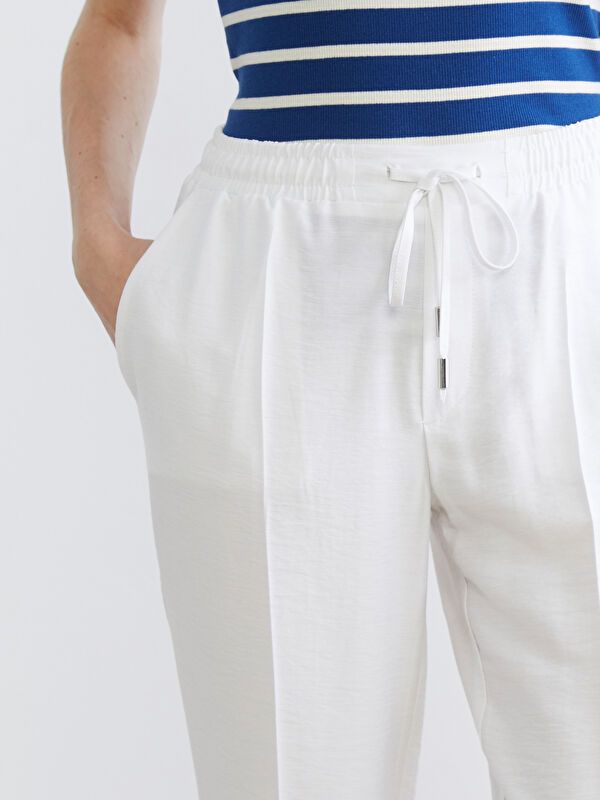 Moudda LC Waikiki - Pantalon fin en tissu pour Femme - Tunisie 3