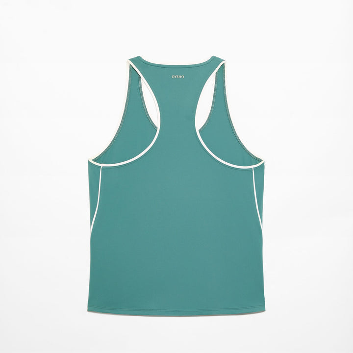 Moudda Oysho - T-Shirt Technique Padel avec Passepoil - Tunisie 2