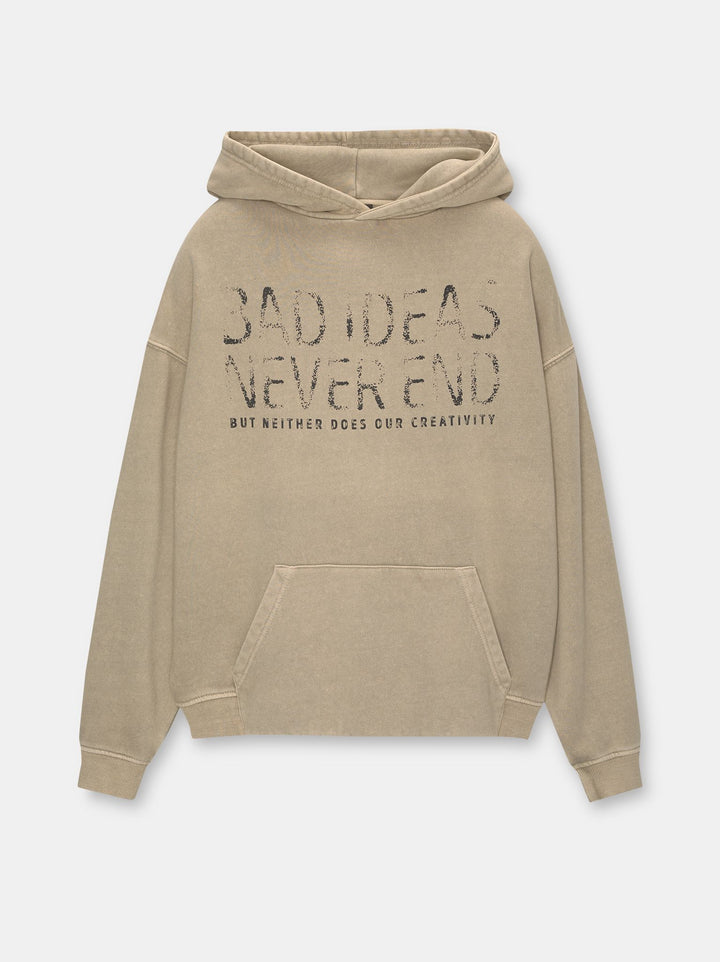 Moudda PULL & BEAR - Sweat à Capuche Lavé Bad Ideas 01 - Tunisie 1