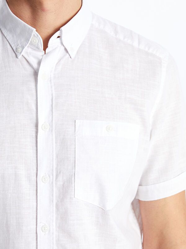 Moudda LC Waikiki - Chemise manches courtes en tissu pour Homme - Tunisie 3