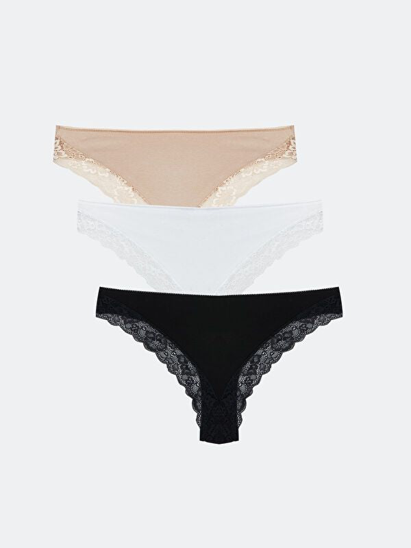 Moudda LC Waikiki - Slip basique Femme Noir - Tunisie 2