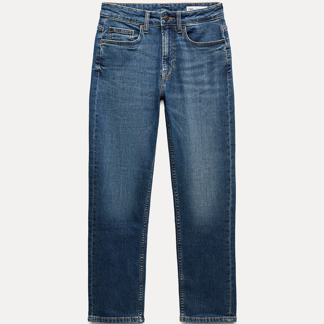 Moudda ZARA - Jean relaxed slim indigo foncé - Tunisie 1
