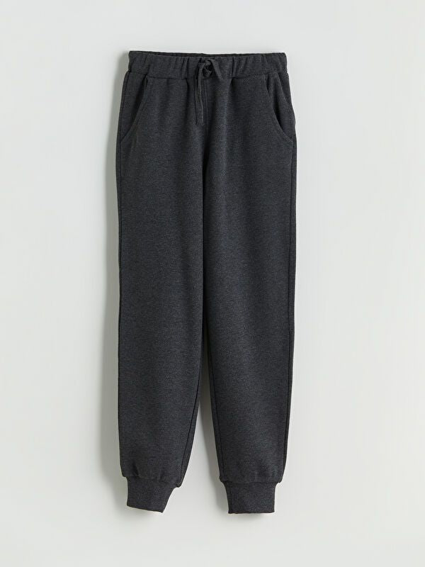 Moudda LC Waikiki - Pantalon basique en jersey Garçon Anthracite mlg - Tunisie 1