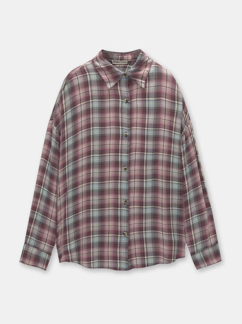 Moudda PULL & BEAR - Chemise Masculine à Carreaux Fluide - Tunisie 2