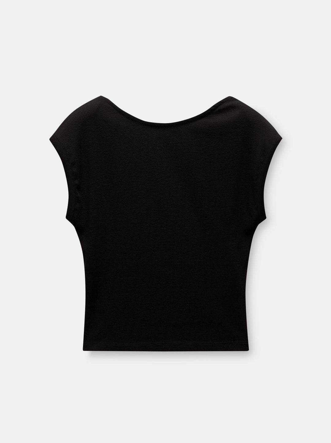 Moudda PULL & BEAR - Body Côtelé Manches Entières Encolure Dos - Tunisie 1