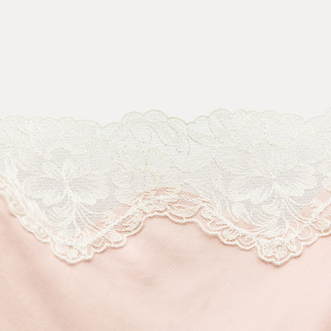 Moudda ZARA - Top bretelle satin col droit avec dentelle - Tunisie 4