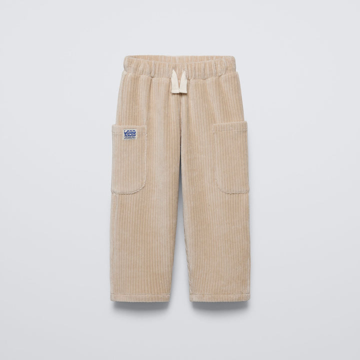 Moudda ZARA - Pantalon enfant velours côtelé poches étiquette - Tunisie 1