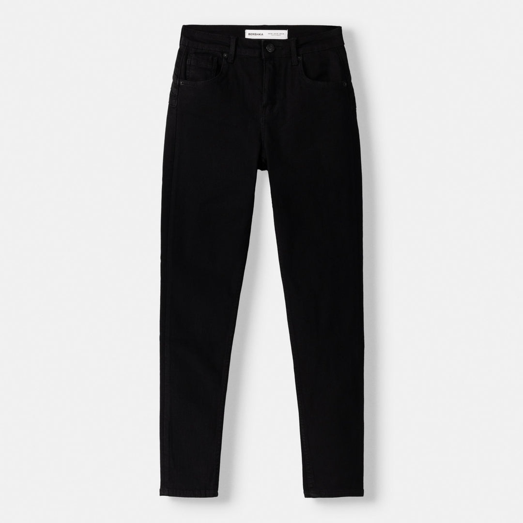 Moudda BERSHKA - Noir – jean skinny push-up - Tunisie 1