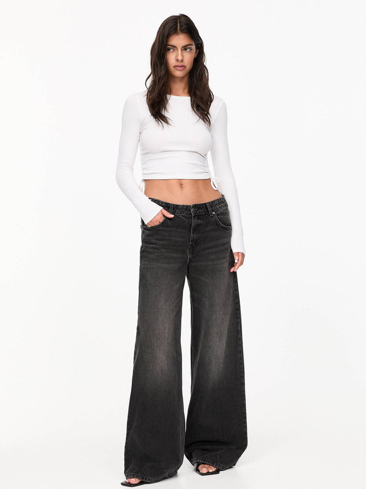 Moudda PULL & BEAR - Pantalon Denim Oversize - Tunisie 5