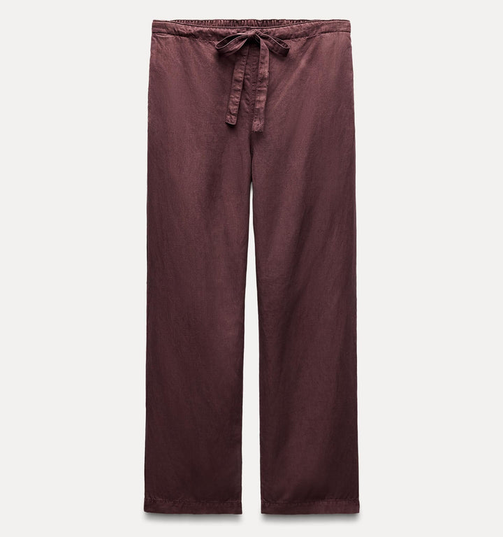 Moudda ZARA - Set pantalon lin pyjama - Tunisie 5