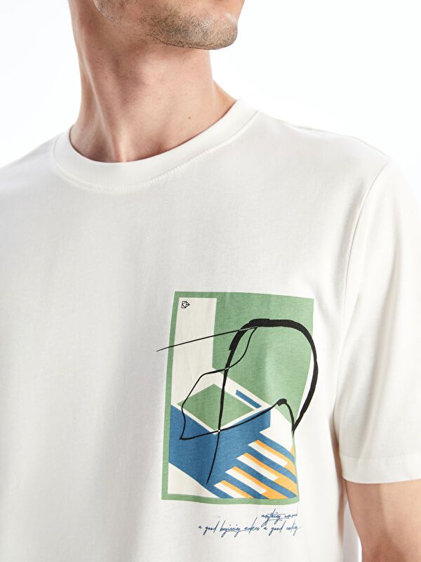 Moudda LC Waikiki - T-shirt imprimé manches courtes en jersey - Tunisie 3