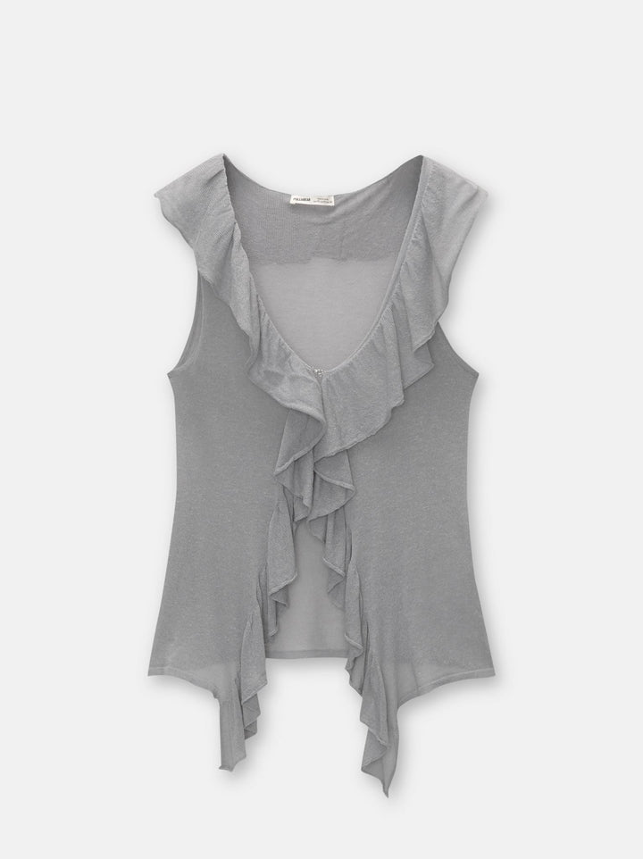 Moudda PULL & BEAR - Gilet Volants Rustique - Tunisie 1