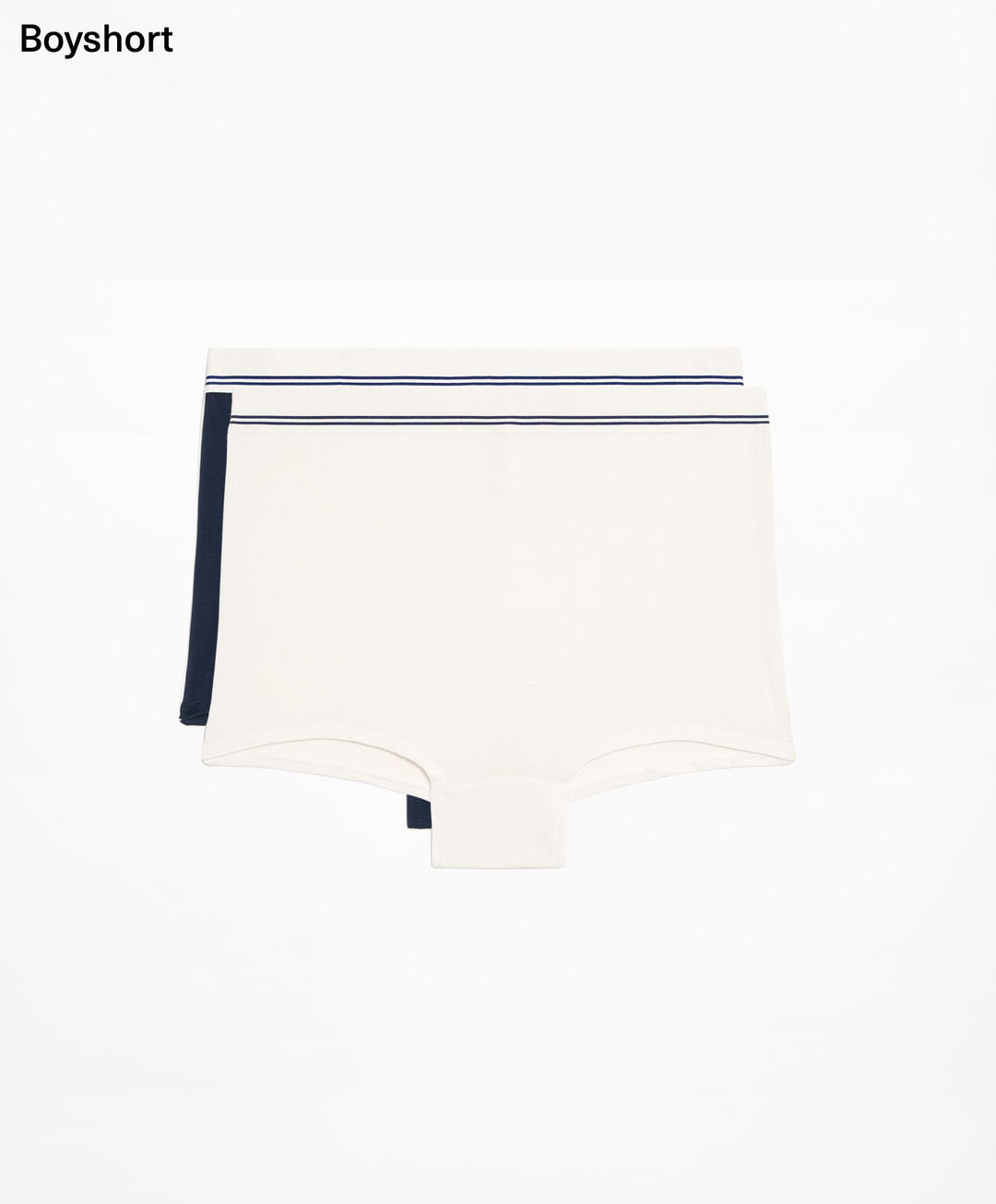 Moudda Oysho - Culotte 2D Modal Rayé Club Capsule Taille Haute Boyshort - Tunisie 2