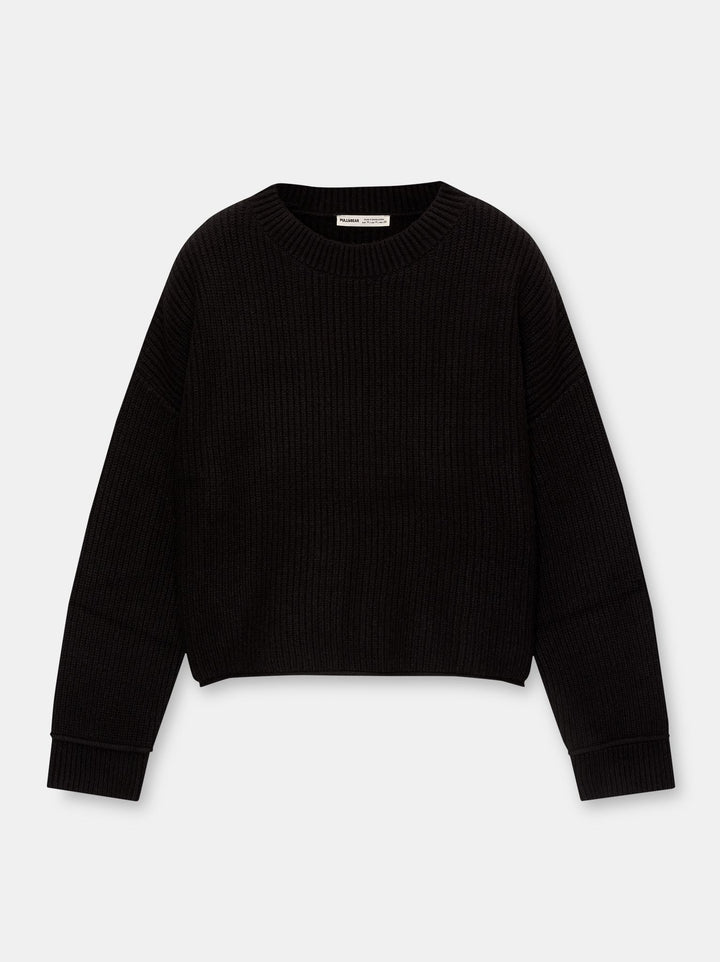 Moudda PULL & BEAR - Pull Col Rond Perlé Détails Rolling - Tunisie 3