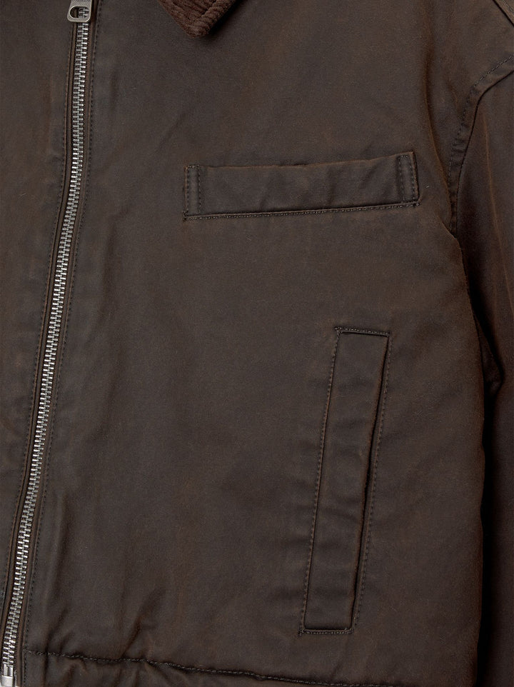 Moudda PULL & BEAR - Veste Coton Cirée Matelassée Col Pana - Tunisie 4