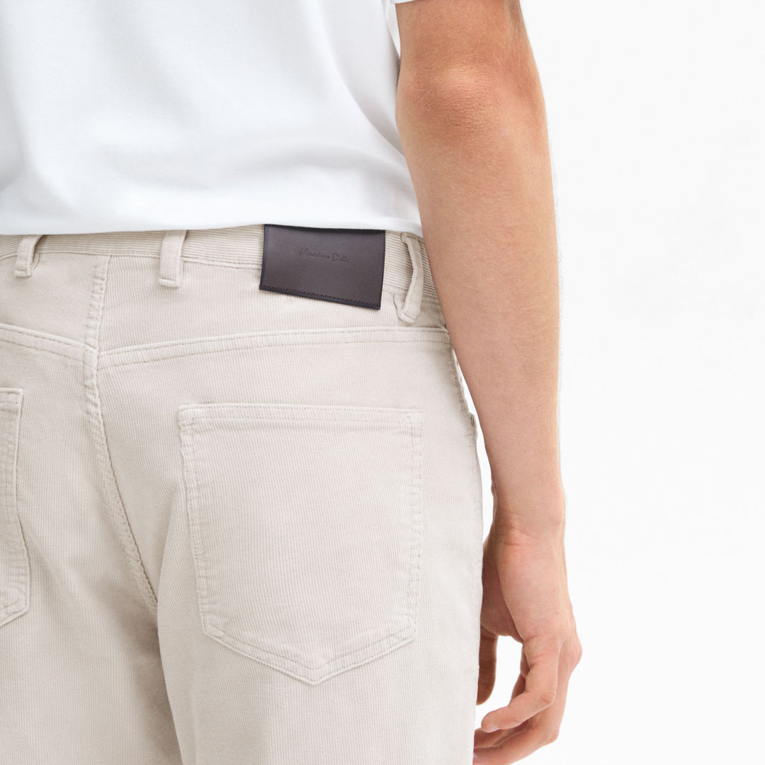 Moudda Massimo Dutti - Pantalon jean velours côtelé fuselé - Tunisie 3