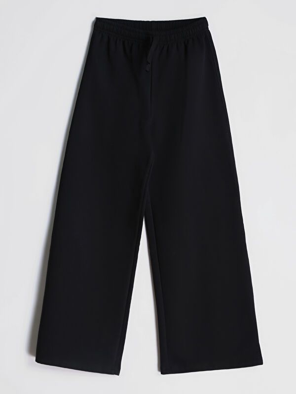Moudda LC Waikiki - Bas jogging jersey basique Fille Noir - Tunisie 1
