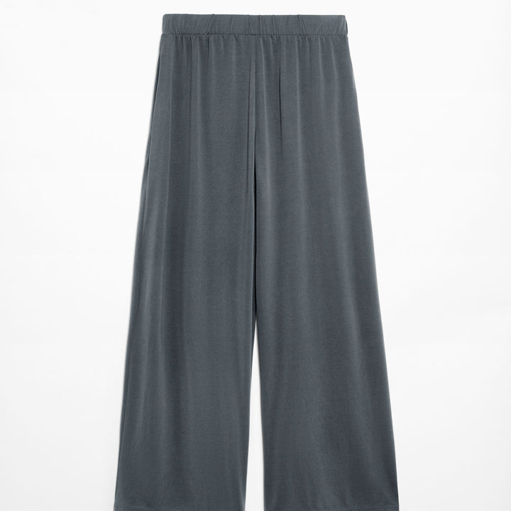 Moudda Oysho - Pantalon Crop Large Modal Polyester - Tunisie 1