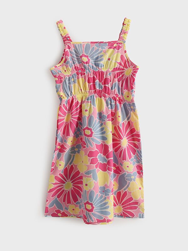 Moudda LC Waikiki - Robe manches courtes en tissu pour Fille - Tunisie 2