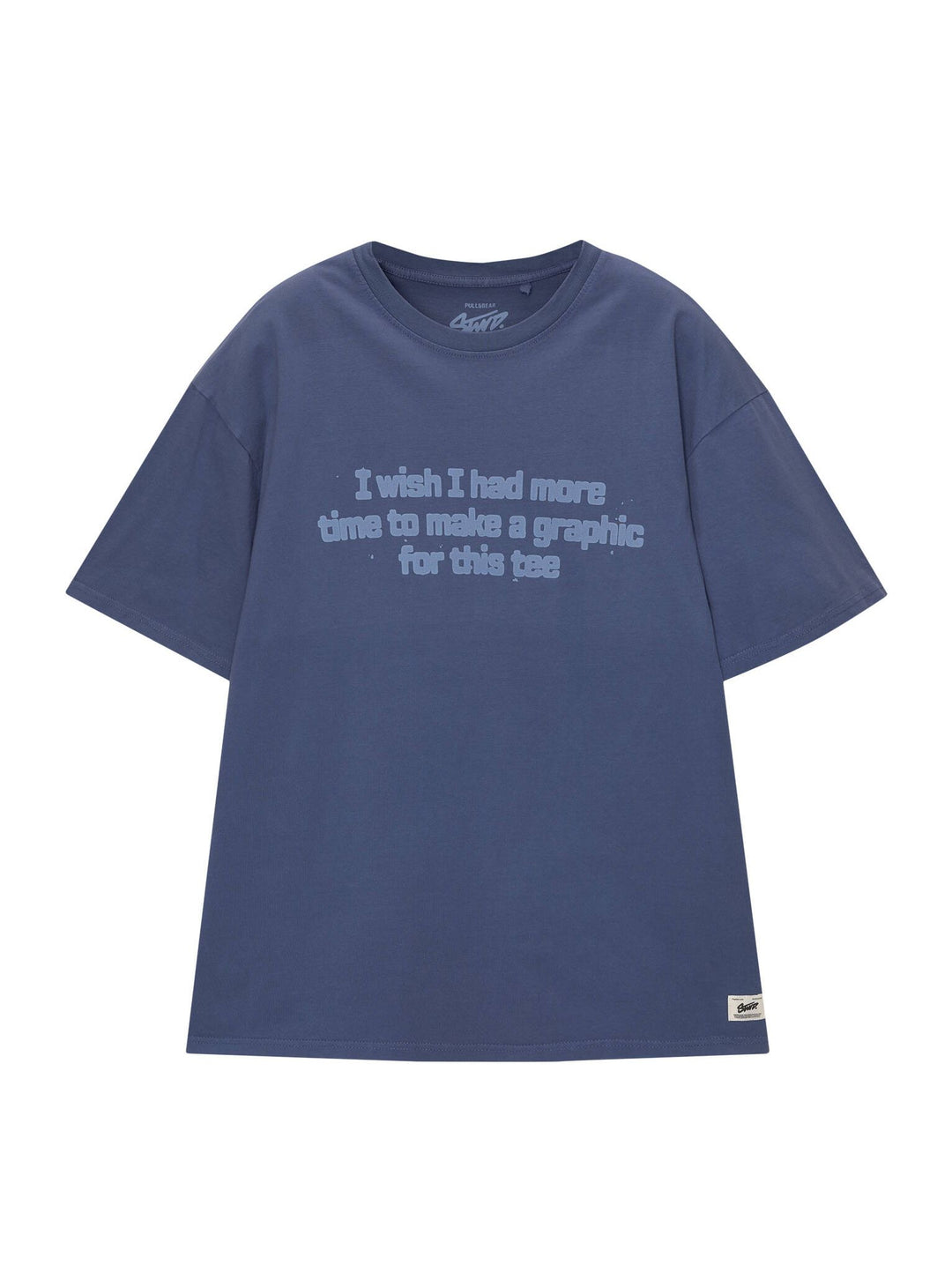 Moudda PULL & BEAR - T-Shirt STWD Lavé More Time Denim Wall - Tunisie 5
