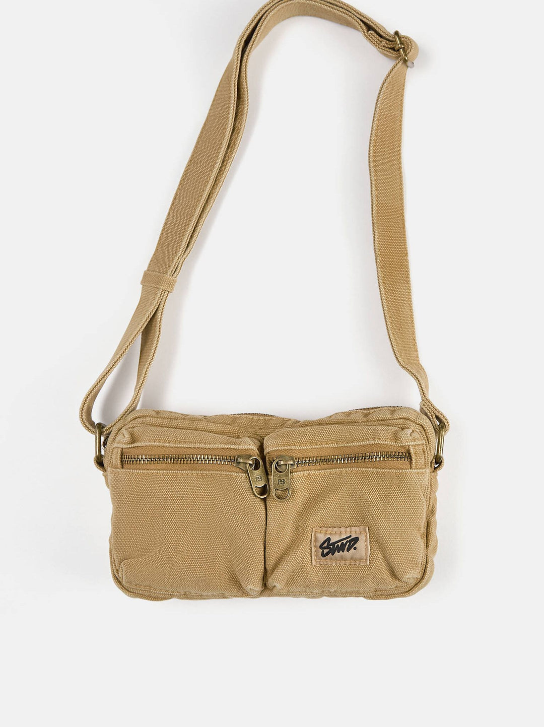 Moudda PULL & BEAR - Bandoulière Canvas Double Poche - Tunisie 1