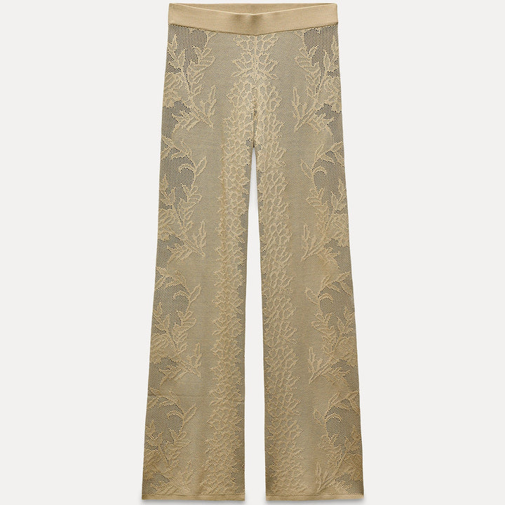 Moudda ZARA - Pantalon jacquard en pointelle - Tunisie 1