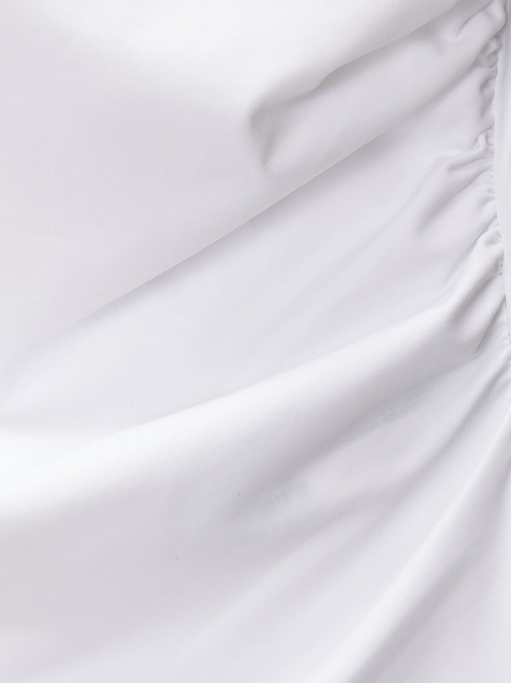 Moudda PULL & BEAR - Body Top Sans Manches Polyamide Froncé Latéral - Tunisie 2