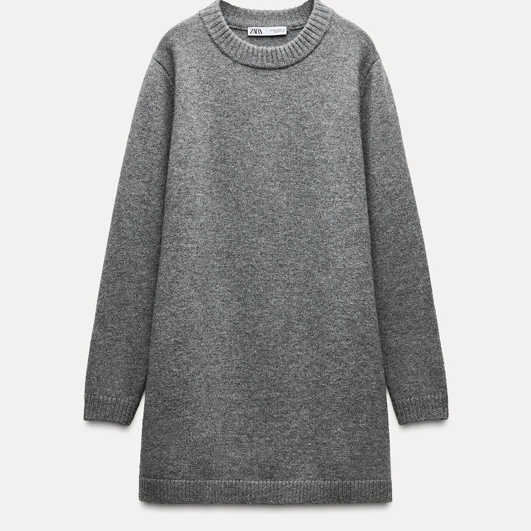 Moudda ZARA - Gris Vigo – robe new soft col droit - Tunisie 1