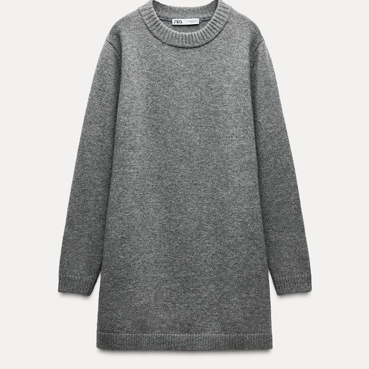 Moudda ZARA - Gris Vigo – robe new soft col droit - Tunisie 1