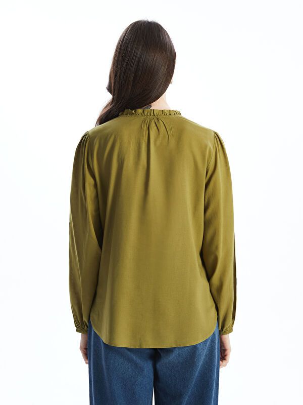Moudda LC Waikiki - Chemise tissée cv à manches longues pour Femmes - Tunisie 4