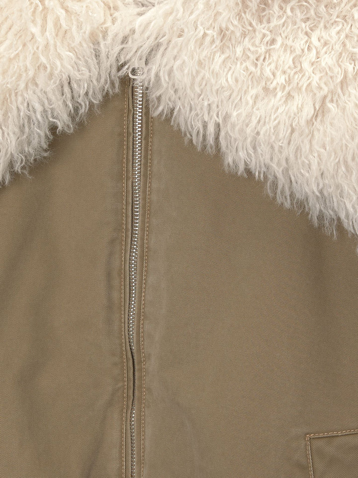 Moudda PULL & BEAR - Veste Bomber Poil Bouclé Col - Tunisie 6
