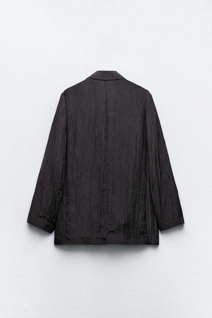 Blazer froissé déstructuré (Ensemble)